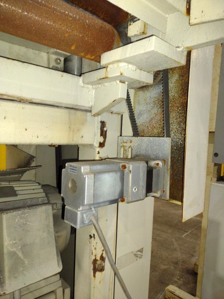 48” WIDE x 30 HP MECHANICAL IN-LINE COIL PRESS & SHEAR WITH PLC VARIABLE SPEED DRIVE: STOCK #229