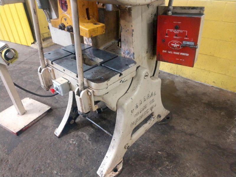 46 TON FEDERAL OBI PRESS; 2" STROKE: STOCK #14321