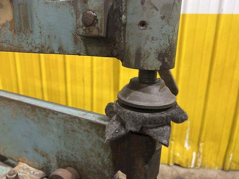60" X 10 GAUGE NIAGARA MODEL #31-ARC MECHANICAL CIRCLE SHEAR : STOCK #19317
