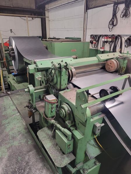 48" X 20,000 LBS RBI AUTOMATIC FEED DAHLSTROM CTL CUT TO LENGTH LINE ENTRY: STOCK #19768