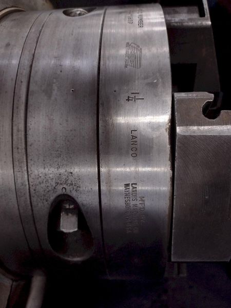 1.25" (2) HEAD ASHLAND MODEL #100 PIPE THREADER WITH LANDIS LANCO #10T HEADS: STOCK #18211