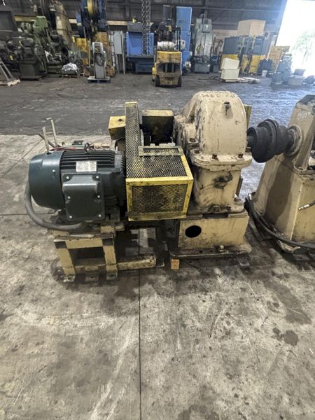 10,000 LB X 36" W X 16" ID YODER COIL RECOILER WITH PUSH OFF: STOCK #22949
