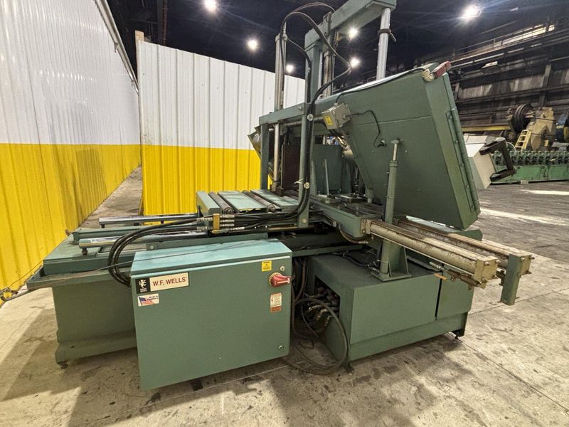 16" x 20" W.F. WELLS (NEW 2023) MODEL F-1620-A CNC AUTOMATIC HORIZONTAL BANDSAW W/ BUNDLING: STO