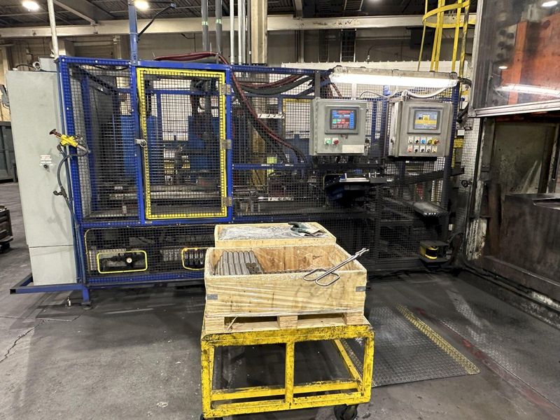 2013 - 800 TON MACRODYNE PRESS & BILLET HEATING INDUCTION SERVICES FORGING SYSTEM: STOCK #20205