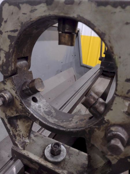 17" x 108" CLAUSING COLCHESTER MODEL #17 ENGINE LATHE, 3.25" HOLE: STOCK #22567