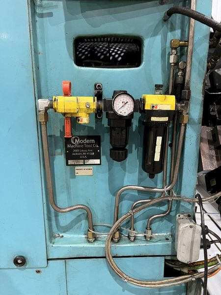 7" MODERN MODEL #6S "SERVO-SLIDE" AUTOMATIC TUBE CUTOFF MACHINE: STOCK #18102
