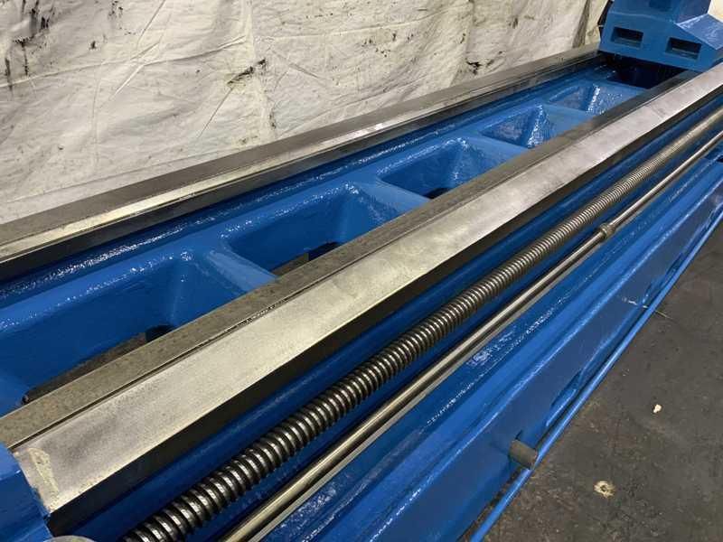 40"/56" X 160" GRUTZPE TIMEMASTER MODEL 4000/500 DOUBLE CHUCK ENGINE LATHE 5.75" HOLE: STOCK 114