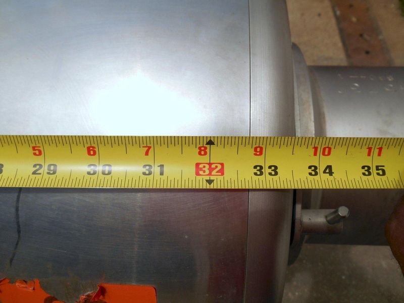 Waukesha Cherry-Burrel Votator II  ||  S.S. Scraped Surface Heat Exchanger