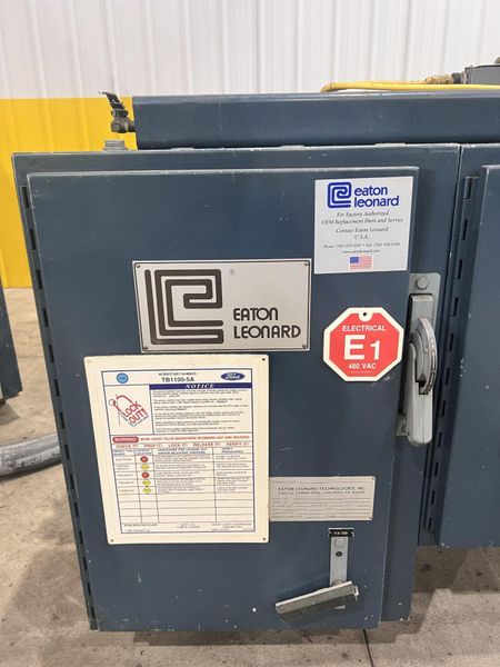 5/8" EATON LEONARD MODEL #VB50HP CNC TUBE BENDER: STOCK #20130