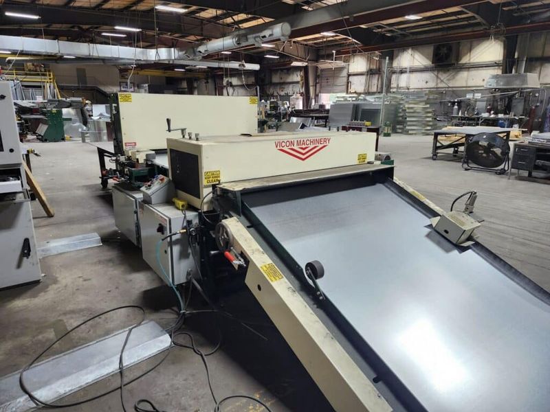 Vicon V-60-16-NS Duct Line Express Coil Line with 4 Underfed Decoilers (yr 2022)