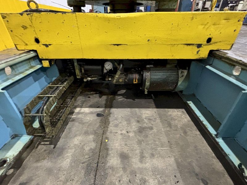 20,000 LBS X 60" ASC MODEL 20/25W DOUBLE END MOTORIZED COIL REEL UNCOILER WITH ASC 30M COIL CAR: