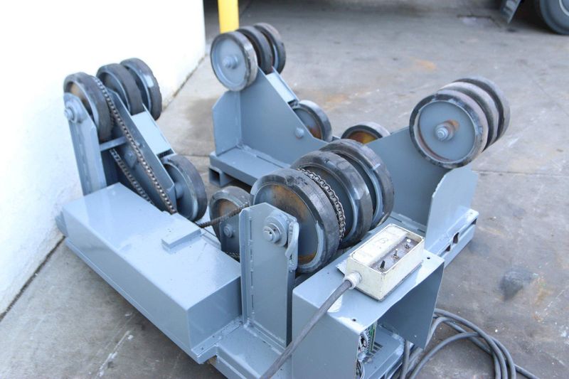 8000 LBS PANDJIRIS TANK TURNING ROLLS: STOCK #70341