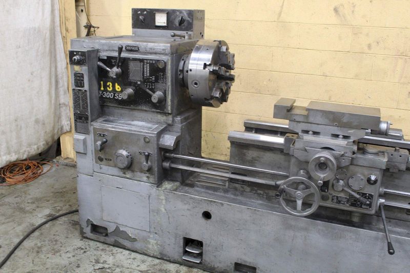 24"/34" X 69"/96" TURRI SLIDING BED LATHE: STOCK #72424