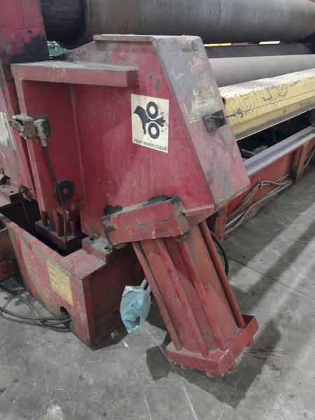 10' X 1" MONTGOMERY MODEL #4R-120100 4-ROLL HYDRAULIC PLATE BENDING ROLL: STOCK #17021