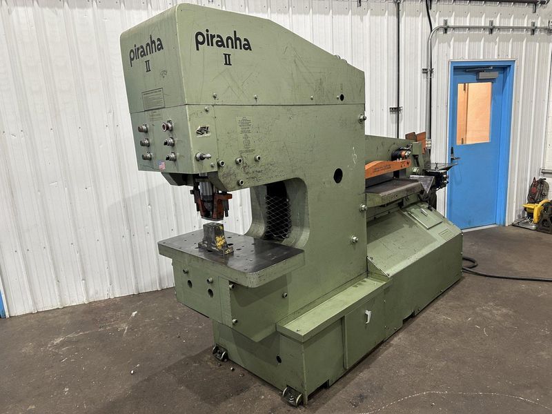 140 TON PIRANHA model P11-140 HYDRAULIC IRONWORKER : STOCK #77765