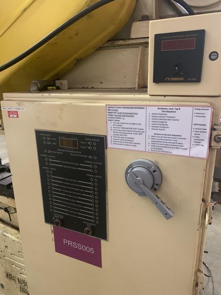 35 TON V & O HI-SPEED OBI PRESS; 2" STROKE X 250 SPM: STOCK #10110