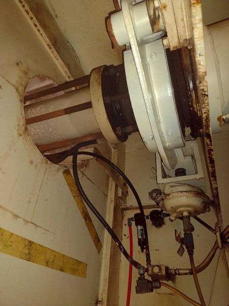 10,000 LB 5 TON X 42" AMERICAN STEEL LINE MODEL #1000 PULL OFF  COIL REEL / UNCOILER: STOCK #152