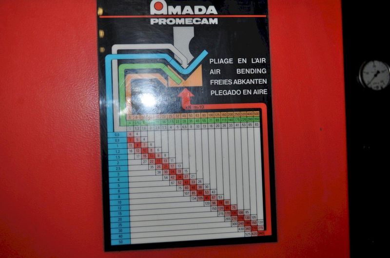 110 TON AMADA HYDRAULIC PRESS BRAKE