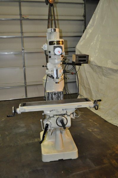 2 HP SUPERMAX VERTICAL MILL