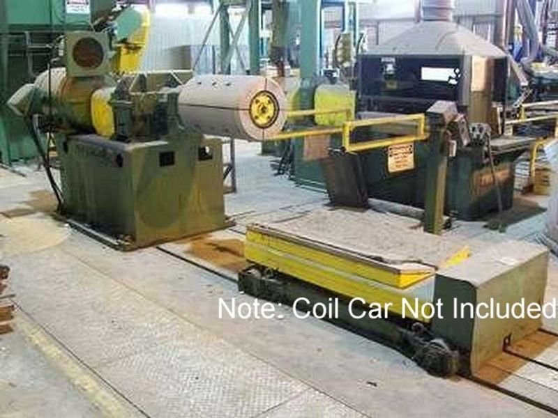 26" x 4.12" x 10,000 LB STAMCO RUESCH SLITTING LINE