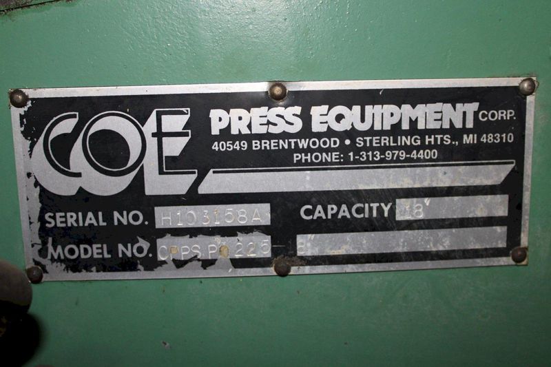 18" X .125" COE STRAIGHTENER