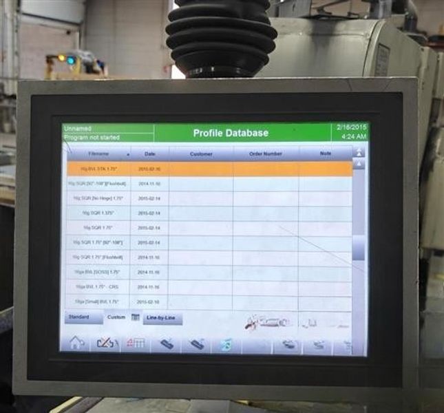 CIDAN Futura 25 13 Ga x 102″ CNC Folding Machine (2017)