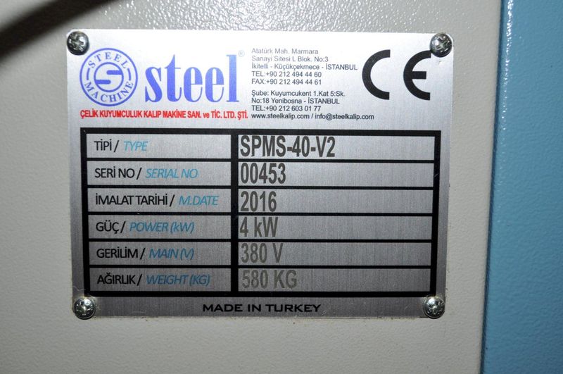 40 TON 2016 STEEL HYDRAULIC PRESS