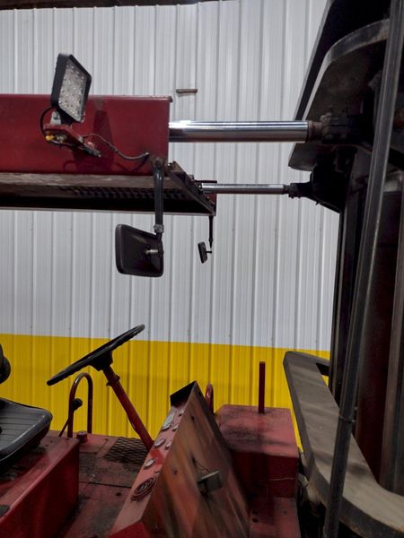 30,000 LB TAYLOR MODEL #TC22 OUTDOOR YARD FORK TRUCK: STOCK #18137