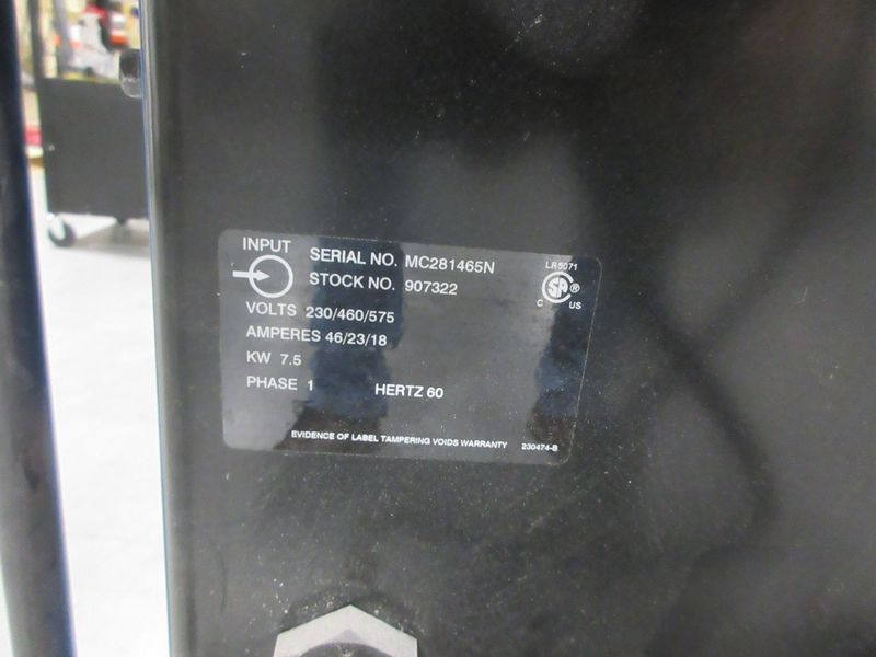 Millermatic 252 MIG Wire Feed Welder with Rolling Base and Accessories, 200/230V Single Phase- Auction Item