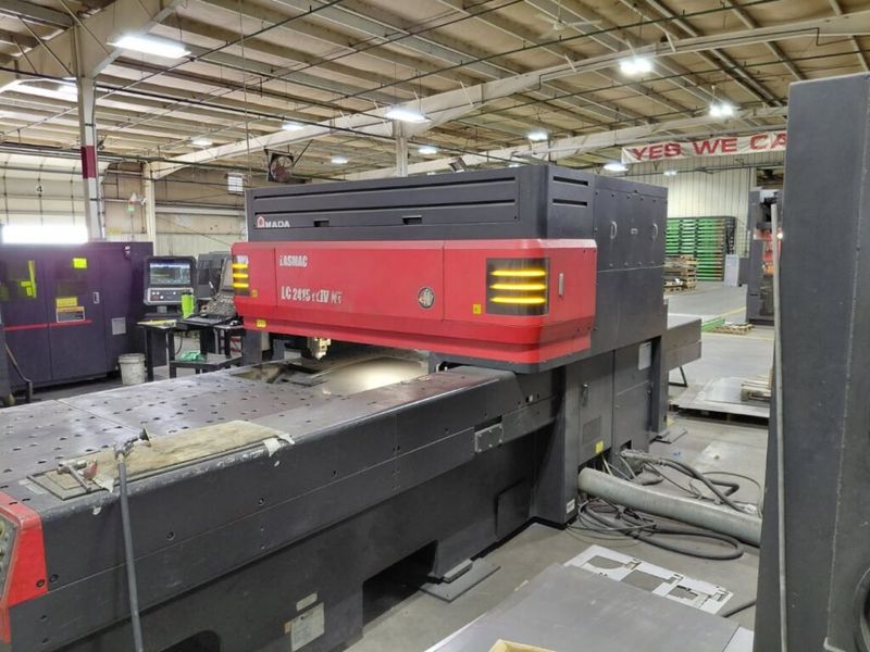 Amada Lasmac LC2415 Alpha4NT 2000 W Co2 Laser