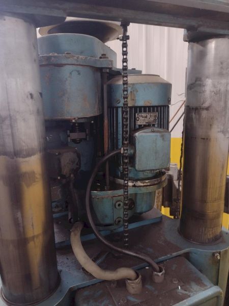 6-3/4" T-DRILL MODEL #T-150 PIPE COLLARING MACHINE WITH T-DRILL EC-150 END PROCESSING ATTACHMENT