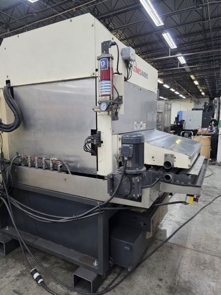 Timesavers 3131-13-044 3100 Series 37″ 3-Head Wet Deburring / Finishing Machine