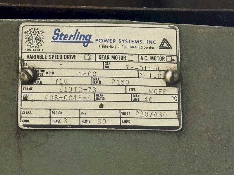 27 TON L&J MODEL #W-27 OBI STAMPING PRESS 1.5" STROKE: STOCK #22435