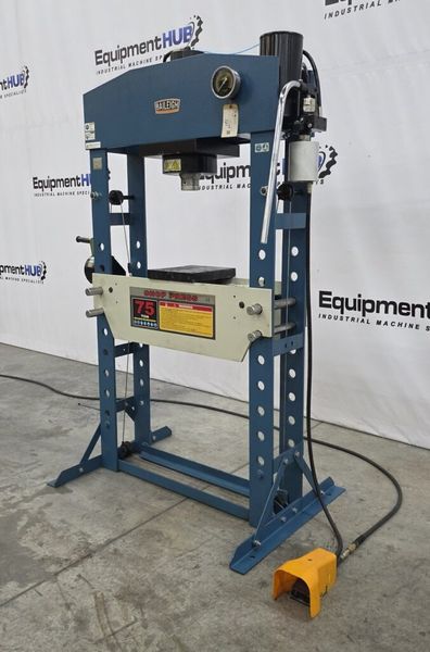 Baileigh HSP-75A 75 Ton Air/Hand Operated H-Frame Press