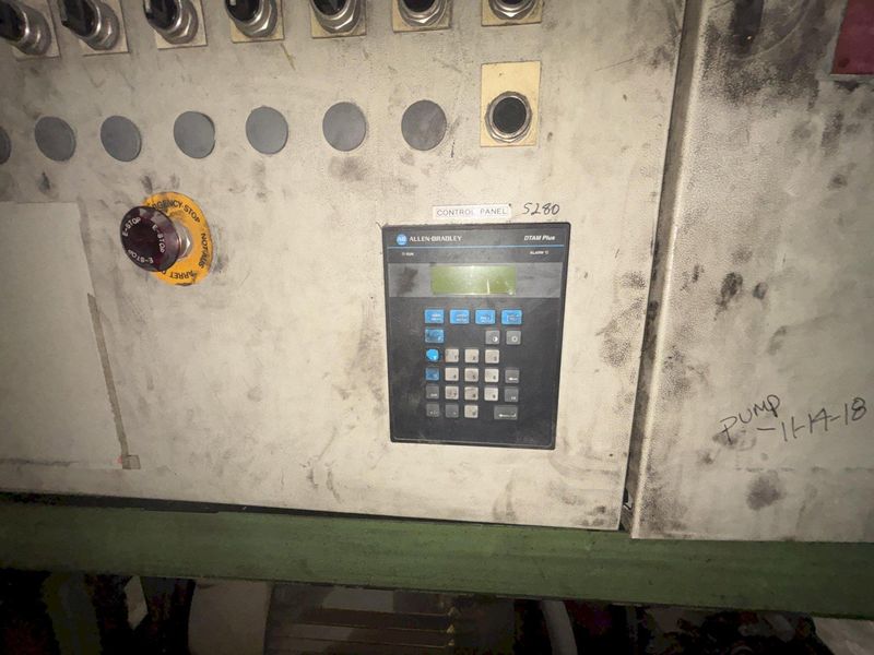HERTWICH ENGINEERING MODEL #HE-300-30/A SWARF PUCK BRIQUETTER PRESS MACHINE: STOCK #23344