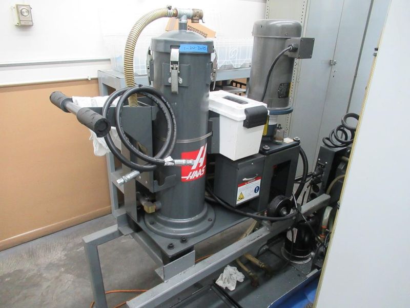 Haas VM-3 CNC Vertical Machining Center, Haas MainCon Ctrl, 4th & 5th Axis Drive, 1000 PSI TSC, Probing, High Speed Machining, 24+1, RJH- Auction Item