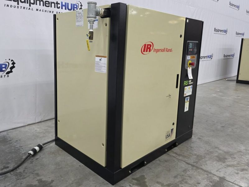 Ingersoll Rand RS15NE-A145 20 HP Variable Speed Rotary Screw Air Compressor (3,078 Hours)