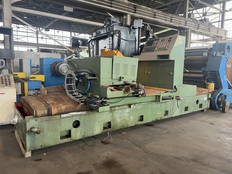 60" x 120" GIORIA MODEL R/150-3000 CNC CYLINDRICAL ROLL GRINDER: STOCK #16914