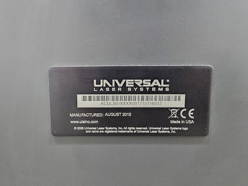 Universal Laser Systems VLS460 60 Watt Laser Engraver (Not Working)