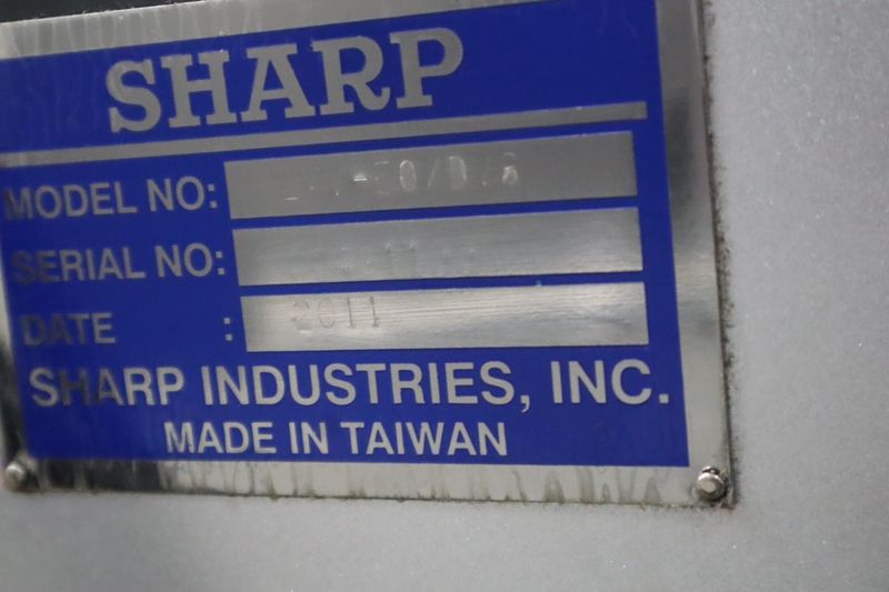 Sharp LMV-50/DVS 3-Axis CNC Vertical Knee Mill, Acu-Rite MILLPWR CNC Control, Electronic Variable Speed Drive