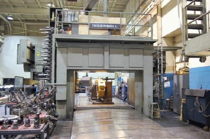 Waldrich CNC 5-Face, 48 ATC, X-393", Y-139", Z-39", 98"X393" Split Tbl, AB CNC, '85, #16406