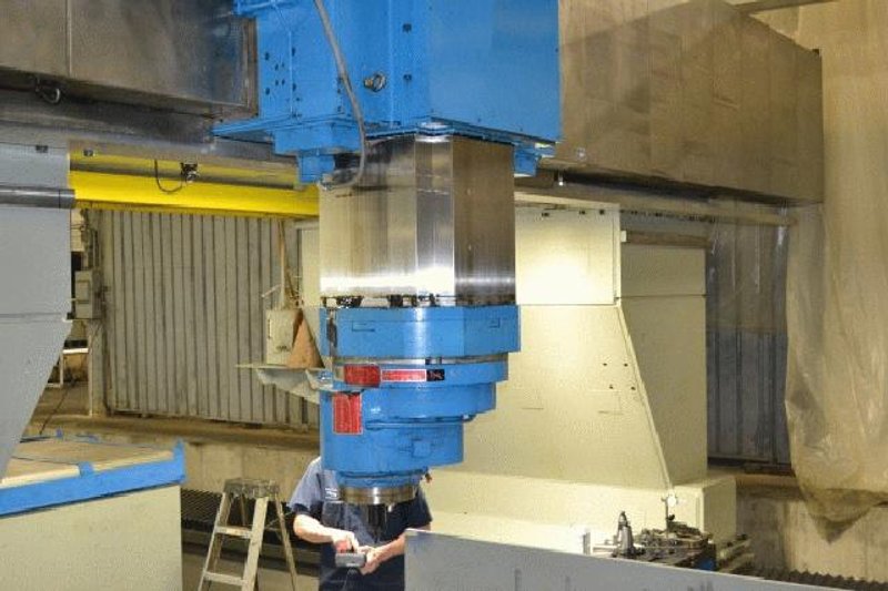 Ingersoll Tlvg Gantry, AAC, X1200",Y216",Z55", 2500 RPM, 125HP, Fanuc 31i CNC, '12 #21946