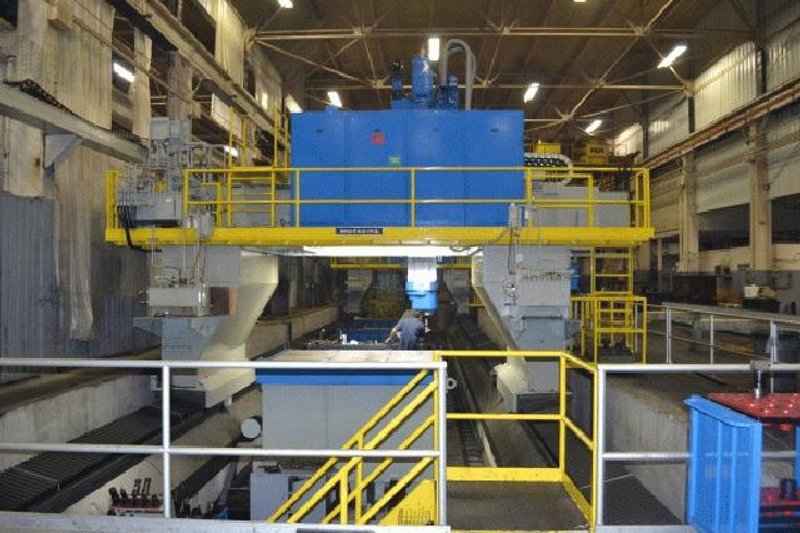Ingersoll Tlvg Gantry, AAC, X1200",Y216",Z55", 2500 RPM, 125HP, Fanuc 31i CNC, '12 #21946
