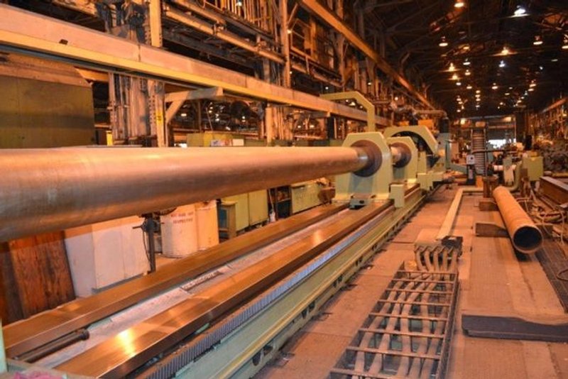 63" X 396" Wohlenberg VDF PB4-1600 CNC, 16.9"Bore Bar,160HP,355 RPM,'91 '00, #22544