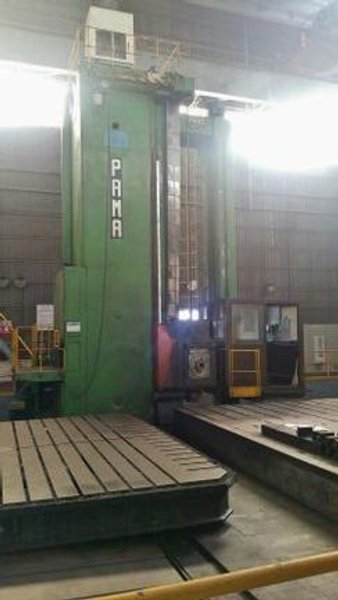 7.99" Pama SpeedRam, X630", Y236", 52"Ram, 32"Spdl, 75HP, 196"X196" Rotary Tbl, #25313