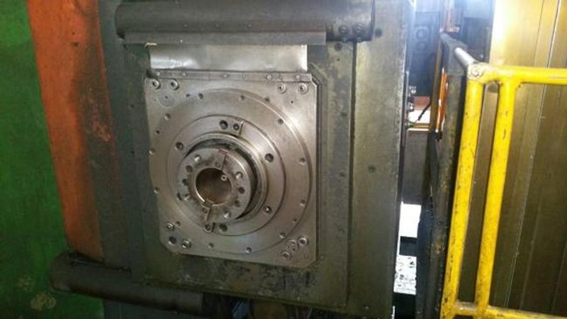 7.99" Pama SpeedRam, X630", Y236", 52"Ram, 32"Spdl, 75HP, 196"X196" Rotary Tbl, #25313