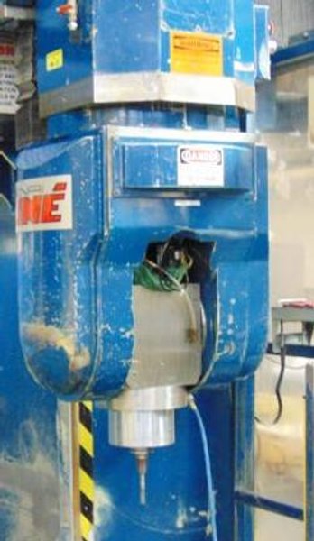 Henri Line' Gicamill 5-Axis Gantry, X-312", Y-126", 116" Bet. Columns, 18,000 RPM, #26542
