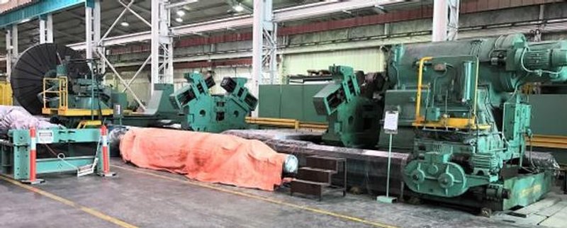 144" X 60' Betts, 124" Swing Over Carriage, 200 Ton Weight Capacity, #27684