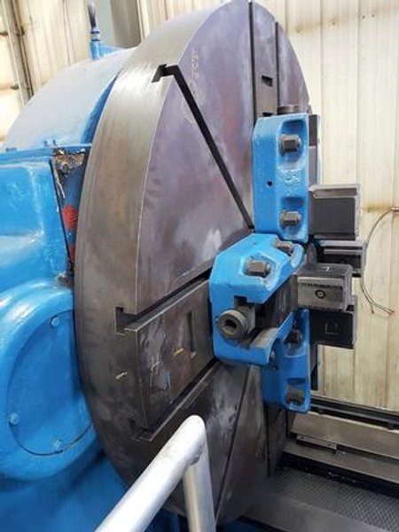 127" X 360" Craven CNC, 75" 4-J, 4-Way Bed, 2 Carr, 75 HP, 80 Ton Cap, Retro '10 #28376