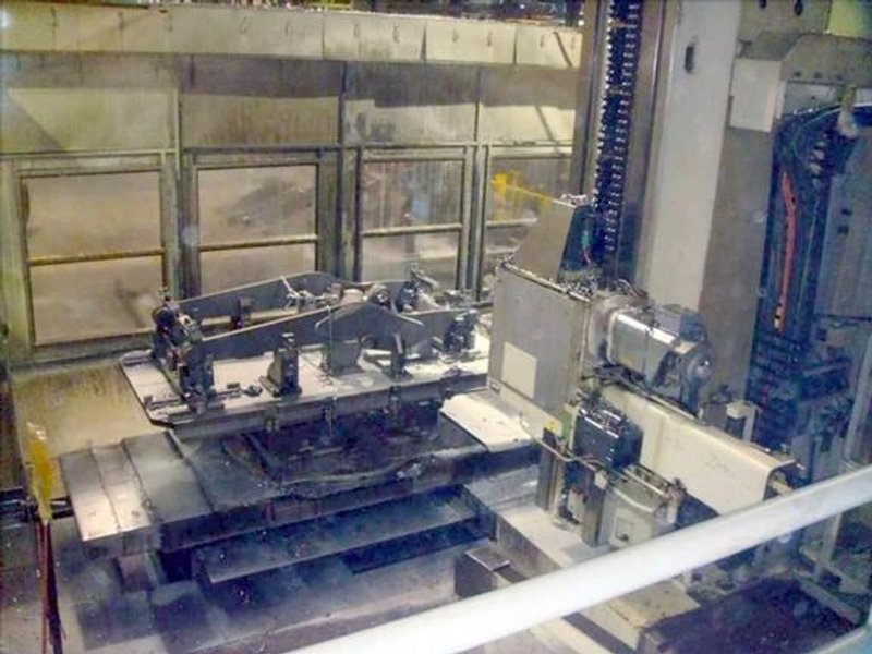 6.3" Wotan Cutmax, X-138", Y-118", 80 ATC, 2-Pallets, 2K RPM, 87 HP, Rebuilt '04 #28704